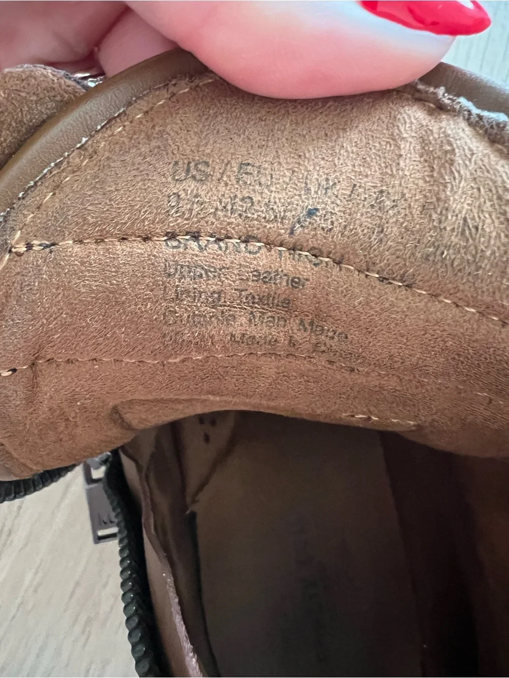 Cole Haan Men’s Brown High-Top Leather Sneakers